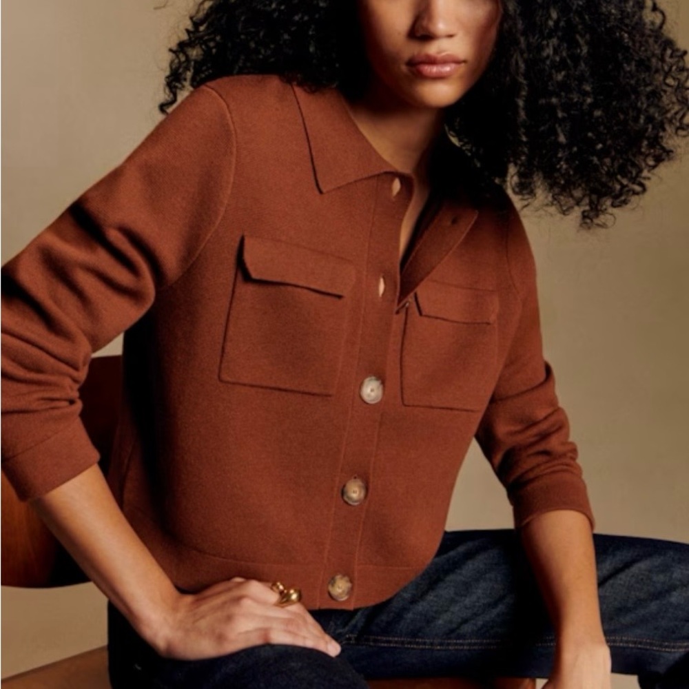 Sezane Betty Cardigan - Picture 2 of 8